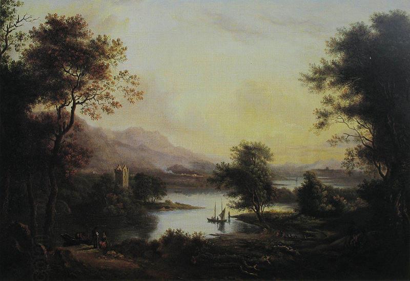Alexander Nasmyth A Highland Loch Landscape China oil painting art